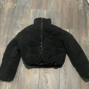 Black Wild Fable puffer xs